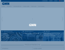 Tablet Screenshot of gmn.de